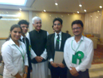 Students of ALS-II with Hon'ble Union Law Minister Salman                   Khurshid